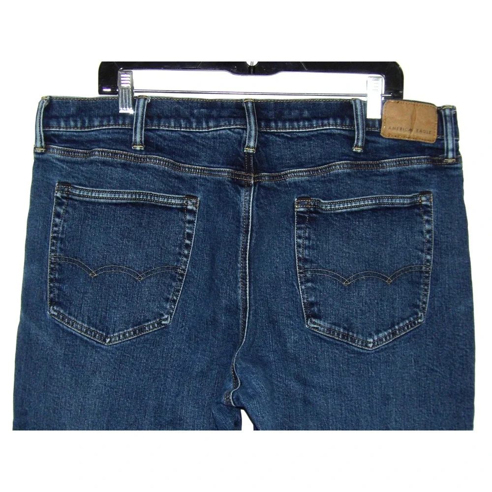 American Eagle Easy FLEX Stretch Original Boot Cut Denim‎ Jeans Men's 38 X 32